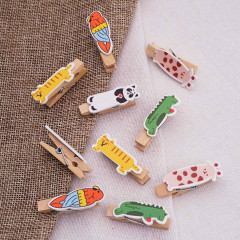 Набор прищепок декоративных «Животные» - Фото 2