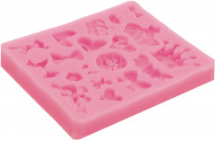 Молд силиконовый «Корона, бантики, сердечки» - Фото 1