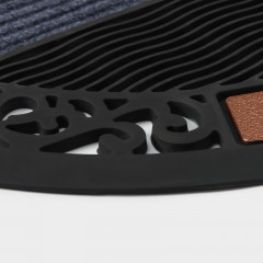 Коврик придверный полукруглый узорный «Welcome» - Фото 2