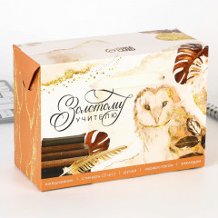 Набор подарочный «Золотому учителю» - Фото 2