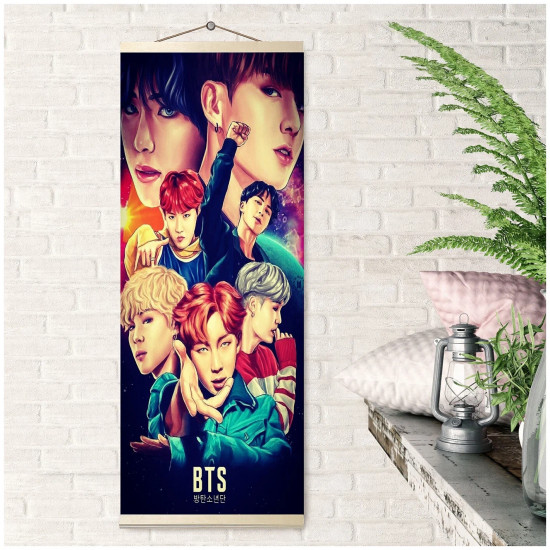 Картина по номерам «BTS»