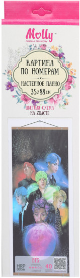 Картина по номерам «BTS»