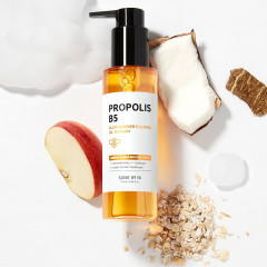 Гидрофильное масло-пенка с прополисом «Propolis B5 Glow Barrier Calming Oil» - Фото 8
