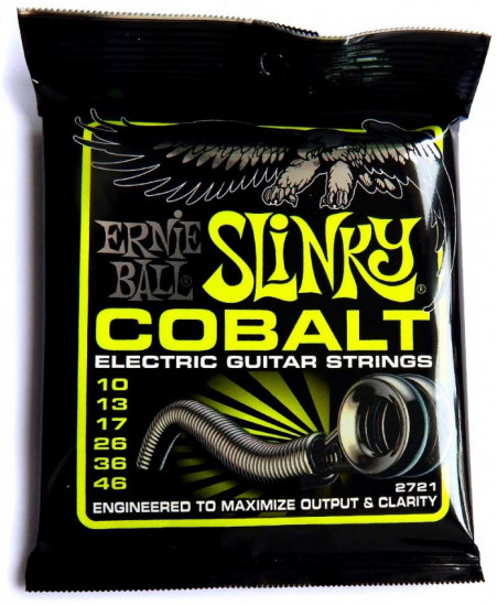 Струны для электрогитары 2721 Cobalt Slinky Regular, 10-46