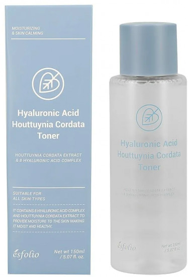 Тонер для лица «Hyaluronic Acid Houttuynia Cordata Toner»