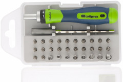 Набор: отвертка, биты, торцевые головки - Фото 2