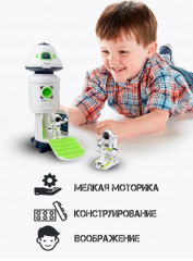 Игровой набор «Космическая станция с космонавтами и капсулой модулем» - Фото 9