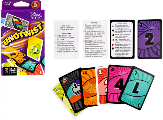 Игра настольная «UnoTwist»
