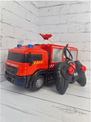 Машина пожарная робот-трансформер на пульте управления - Фото 2
