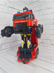 Машина пожарная робот-трансформер на пульте управления - Фото 3