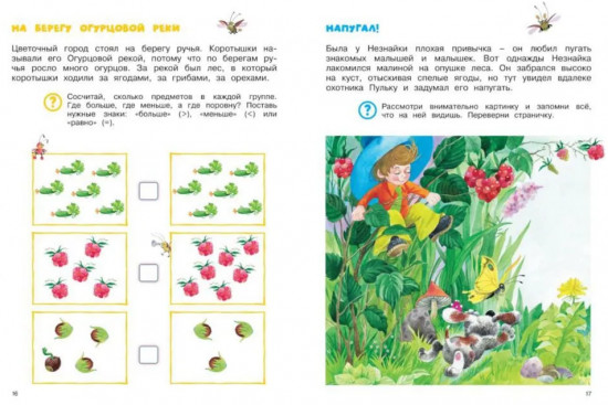 Незнайка. Большая книга загадок и головоломок