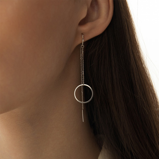 Серьги из серебра