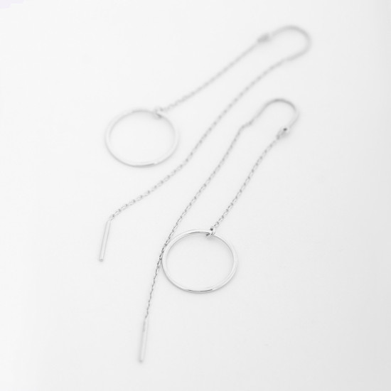 Серьги из серебра