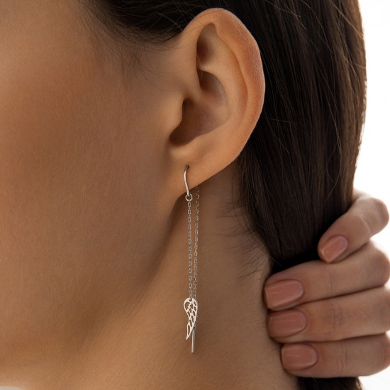 Серьги из серебра