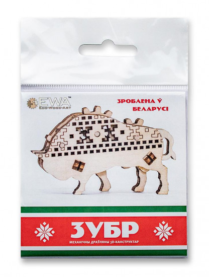 Конструктор-брелок «Эвик: Зубр»
