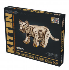 Модель сборная механическая «Котенок светлый» - Фото 7