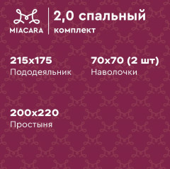 Комплект постельного белья «Тиволи» - Фото 2