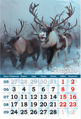 Календарь на спирали на 2025 год «Русский север» - Фото 2