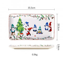 Блюдо «Рождественские гномы» - Фото 1