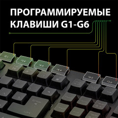Клавиатура проводная KB-7700 - Фото 12