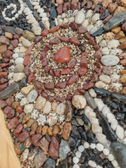 Картина ручной работы «Дүниенің төрт жағы» - Фото 2