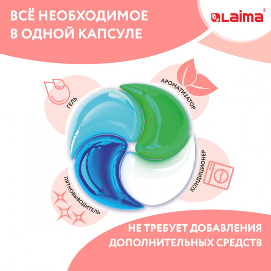 Капсулы для стирки «Райский сад»