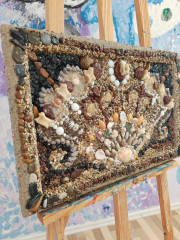 Картина ручной работы «Жеті қазына» - Фото 1