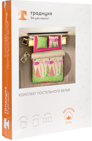 Комплект постельного белья «Кошки»