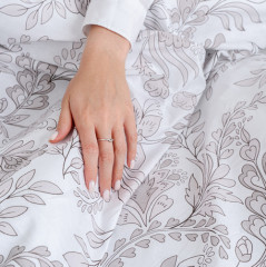 Комплект постельного белья «Цветочный узор» - Фото 4