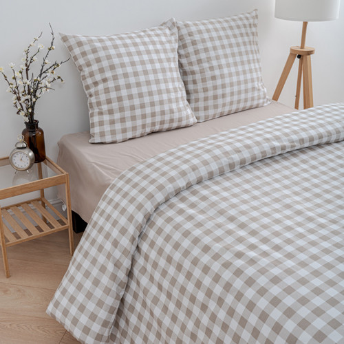 Комплект постельного белья «Клетка Виши»