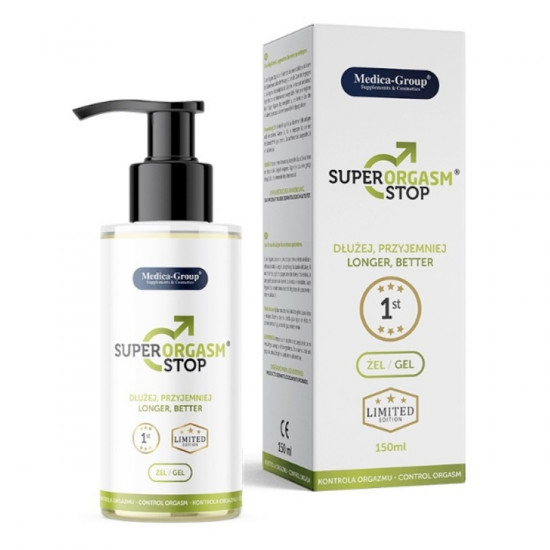Гель-пролонгатор для отсрочки оргазма Super Orgasm Stop Gel