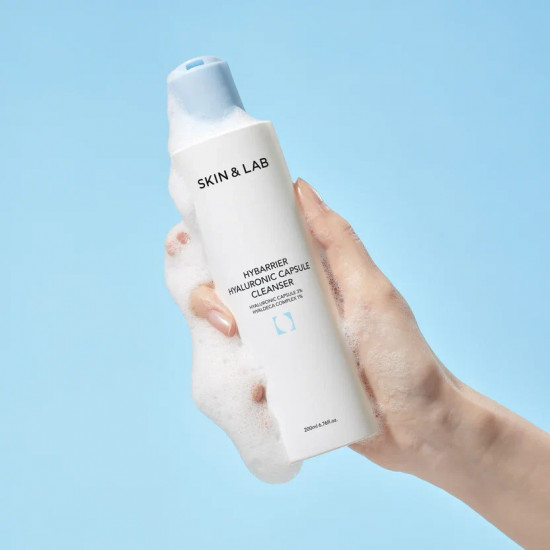 Гель для умывания увлажняющий «Hybarrier Hyaluronic Capsule Cleanser»