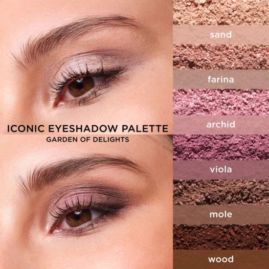 Палетка теней для век «Iconic Eyeshadow Palette», оттенок 1 Pretty in sunshine