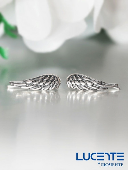 Серьги из серебра