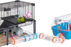 Набор прямых, поворотных и Т-образных туннелей для хомяков - Фото 3