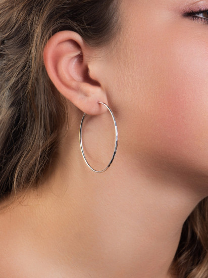 Серьги из серебра