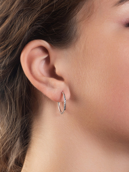 Серьги из серебра