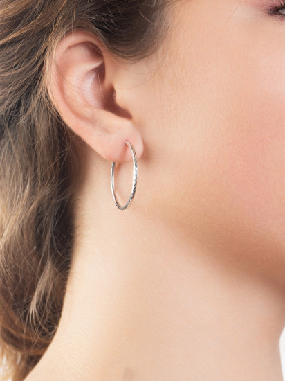 Серьги из серебра