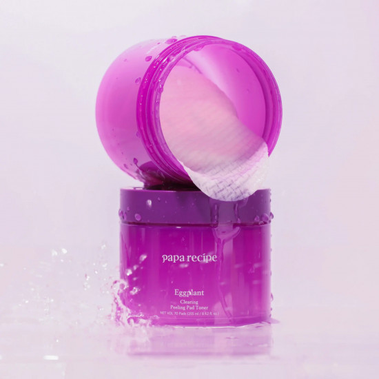 Тонер-пэды отшелушивающие «Eggplant Clearing Peeling»