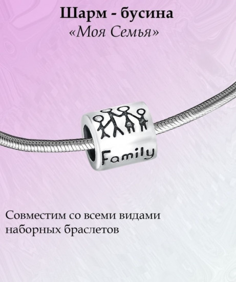 Шарм из серебра