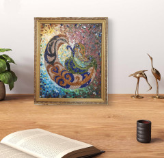 Картина ручной работы «Возрождение луны» - Фото 1