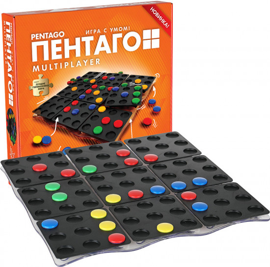 Игра настольная «Пентаго Мультиплеер»