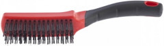 Щетка зачистная 5-и рядная - Фото 2