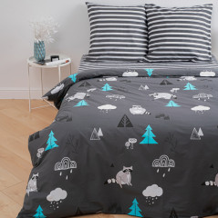 Комплект постельного белья «Еноты» - Фото 1