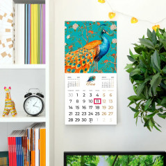 Календарь настенный на 2025 год «Райский сад» - Фото 5