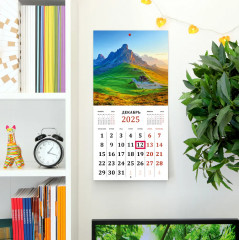 Календарь настенный на 2025 год «Горные вершины» - Фото 3