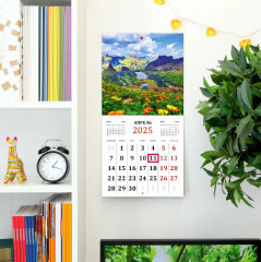 Календарь настенный на 2025 год «Горные вершины» - Фото 4