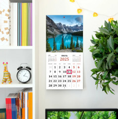 Календарь настенный на 2025 год «Горные вершины» - Фото 5