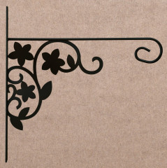 Кронштейн для подвесных кашпо «Цветы» - Фото 2