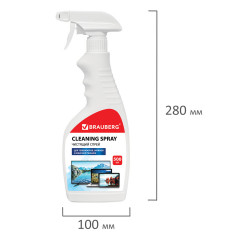 Спрей чистящий для телевизоров, мониторов, техники, оптики и стекол - Фото 5